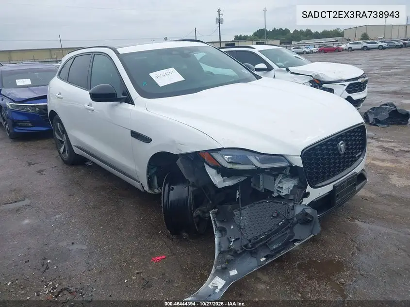 JAGUAR F-PACE 2024, VIN SADCT2EX3RA738943