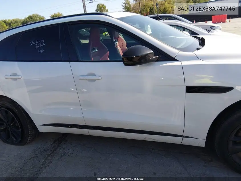 2025 JAGUAR F-PACE VIN SADCT2EX3SA747745 — фото 14