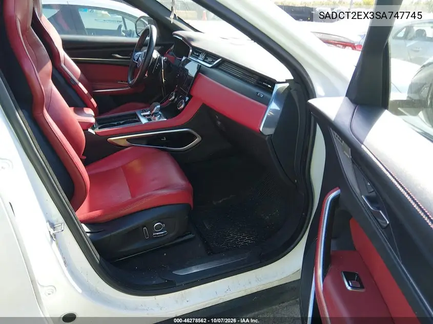 2025 JAGUAR F-PACE VIN SADCT2EX3SA747745 — фото 5