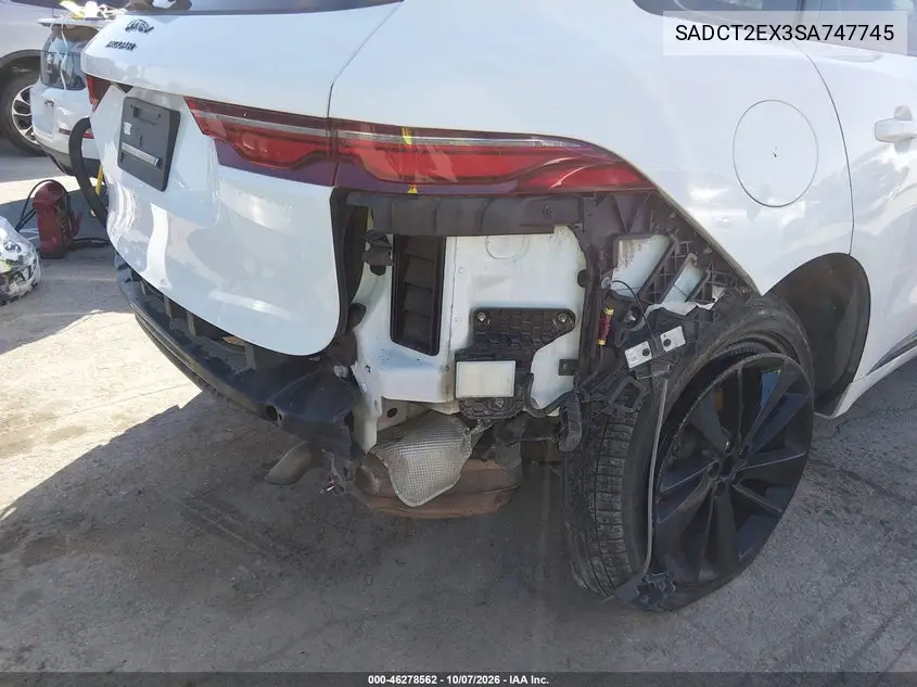 2025 JAGUAR F-PACE VIN SADCT2EX3SA747745 — фото 6