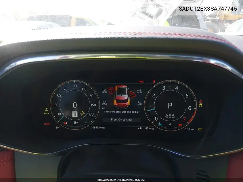 2025 JAGUAR F-PACE VIN SADCT2EX3SA747745 — фото 7