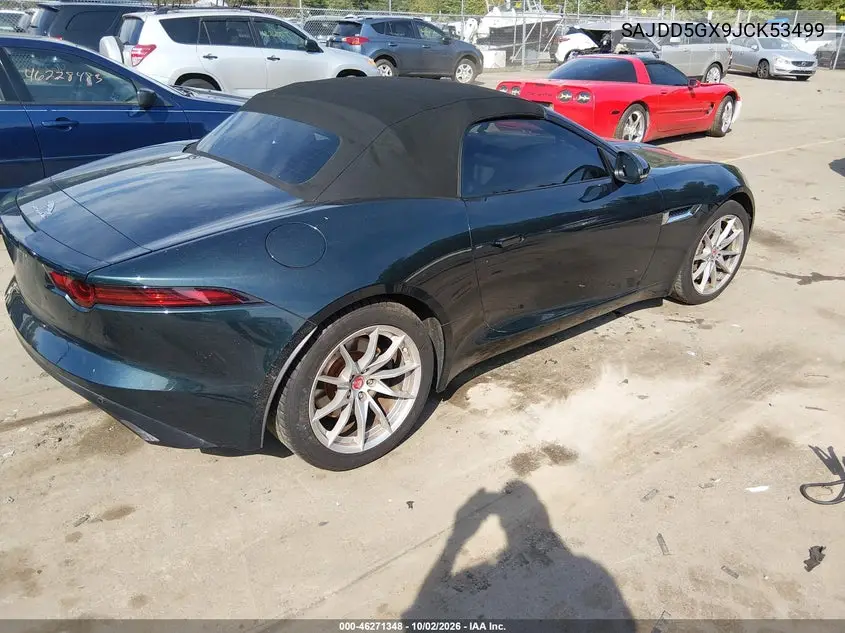 2018 JAGUAR F-TYPE VIN SAJDD5GX9JCK53499 — фото 4
