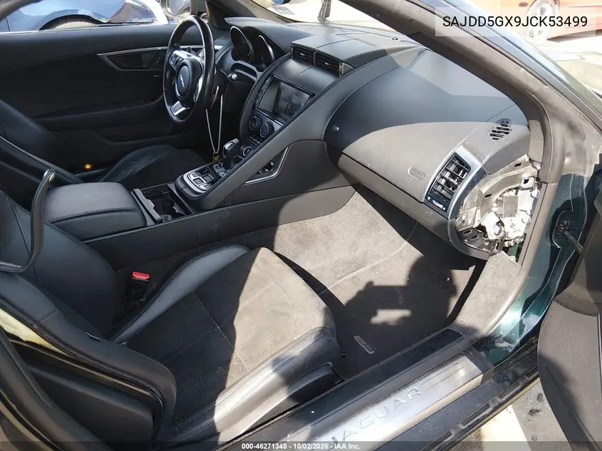 2018 JAGUAR F-TYPE VIN SAJDD5GX9JCK53499 — фото 5
