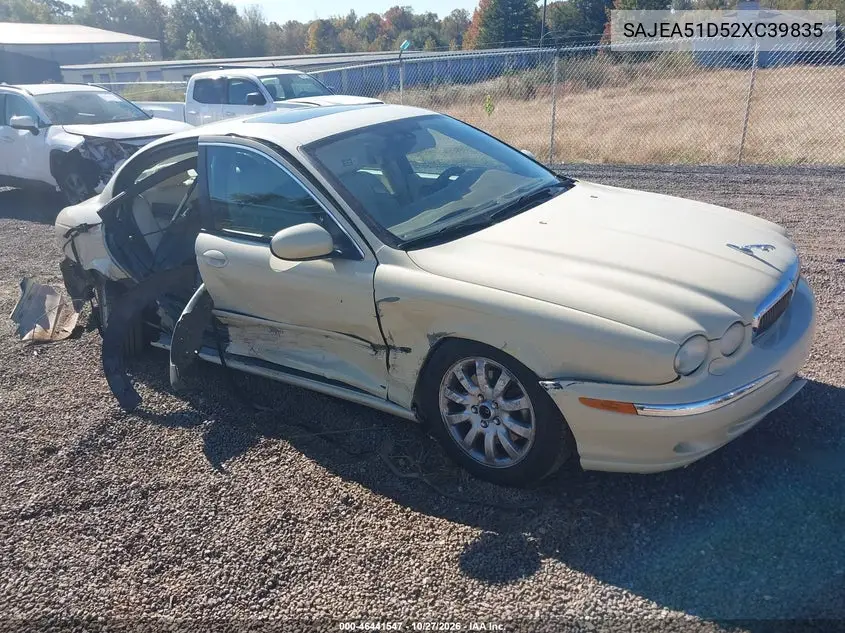 JAGUAR X-TYPE 2002, VIN SAJEA51D52XC39835