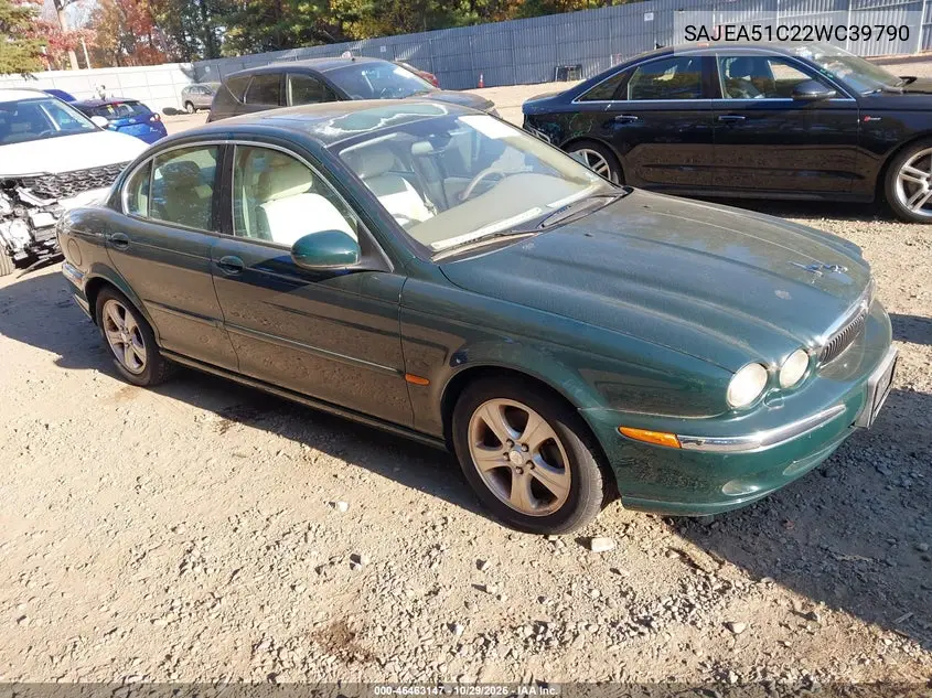 JAGUAR X-TYPE 2002, VIN SAJEA51C22WC39790