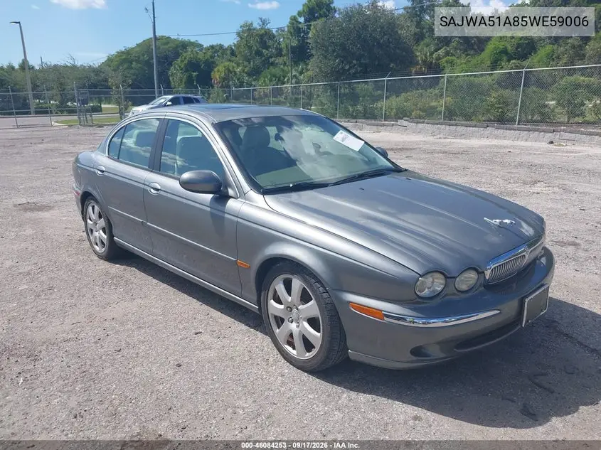 JAGUAR X-TYPE 2005, VIN SAJWA51A85WE59006