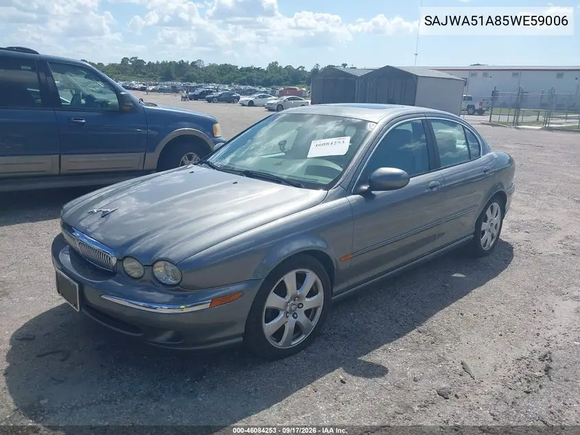 2005 JAGUAR X-TYPE VIN SAJWA51A85WE59006 — фото 2