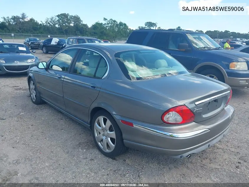 2005 JAGUAR X-TYPE VIN SAJWA51A85WE59006 — фото 3