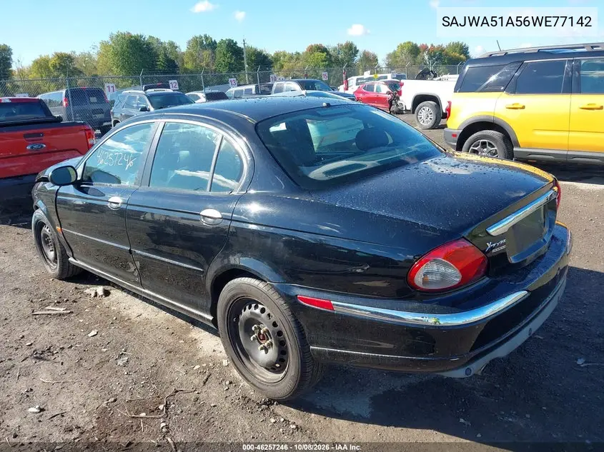 2006 JAGUAR X-TYPE VIN SAJWA51A56WE77142 — фото 3