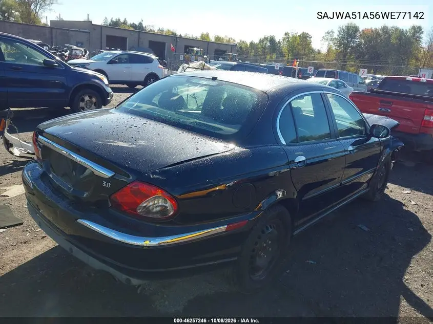 2006 JAGUAR X-TYPE VIN SAJWA51A56WE77142 — фото 4