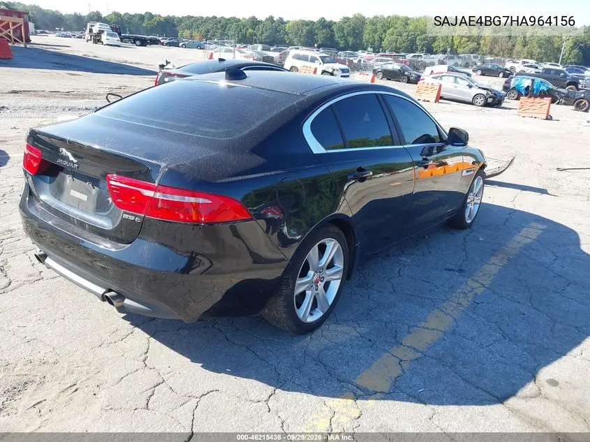 2017 JAGUAR XE VIN SAJAE4BG7HA964156 — фото 4