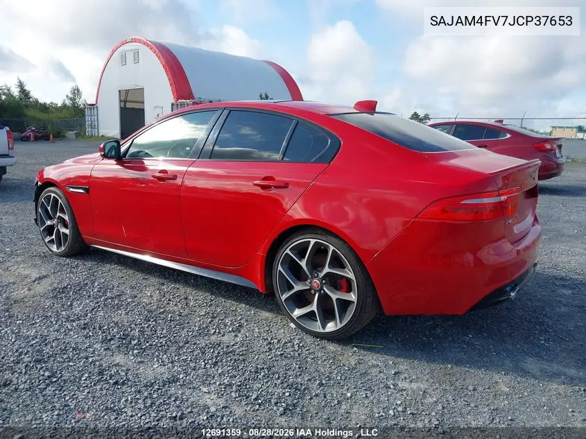 2018 JAGUAR XE VIN SAJAM4FV7JCP37653 — фото 3