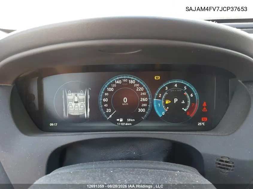 2018 JAGUAR XE VIN SAJAM4FV7JCP37653 — фото 7
