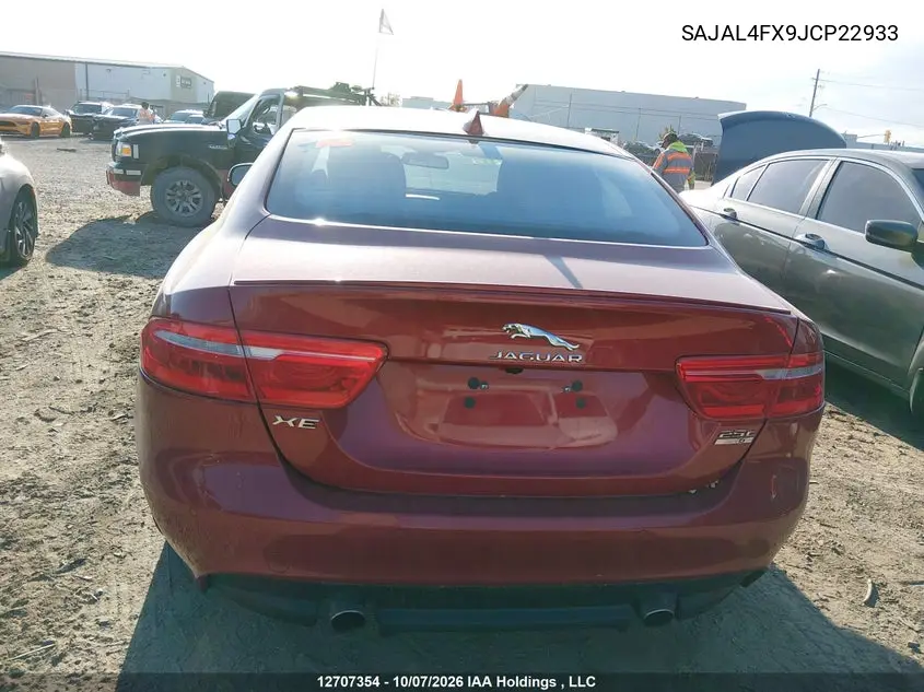 2018 JAGUAR XE VIN SAJAL4FX9JCP22933 — фото 16