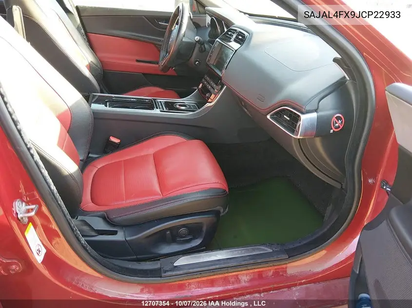 2018 JAGUAR XE VIN SAJAL4FX9JCP22933 — фото 5