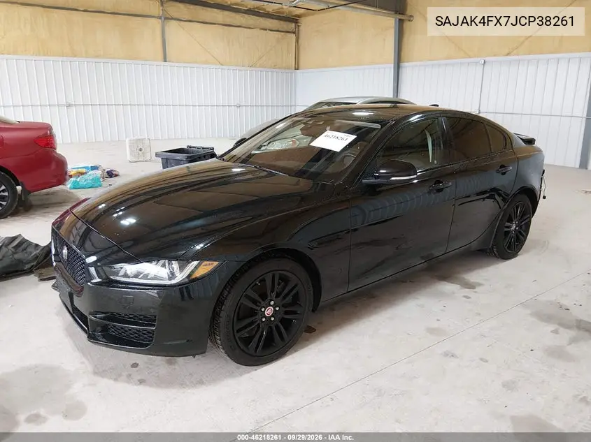 2018 JAGUAR XE VIN SAJAK4FX7JCP38261 — фото 2