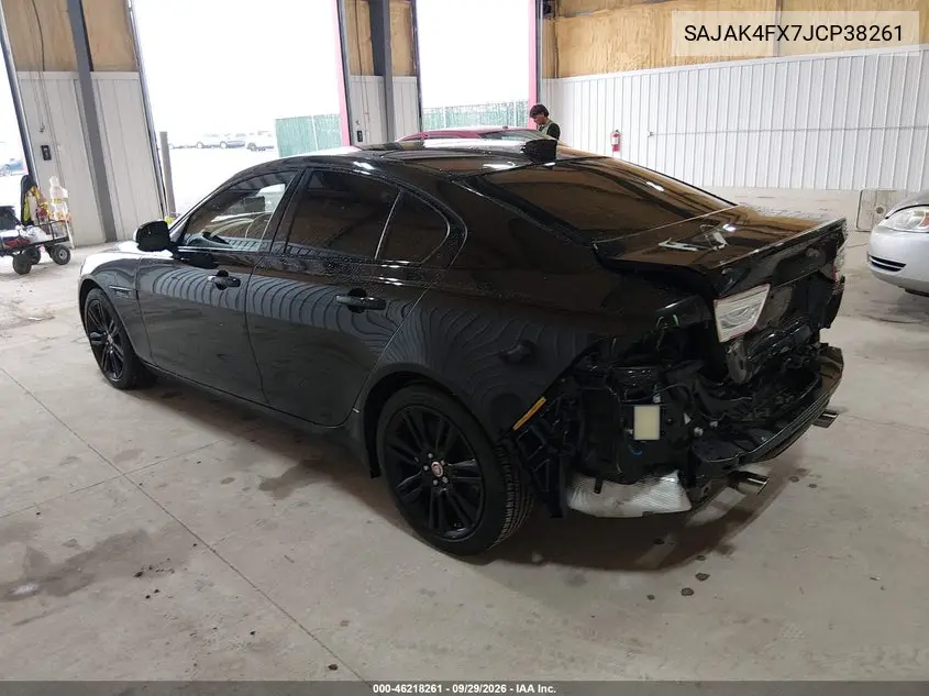 2018 JAGUAR XE VIN SAJAK4FX7JCP38261 — фото 3