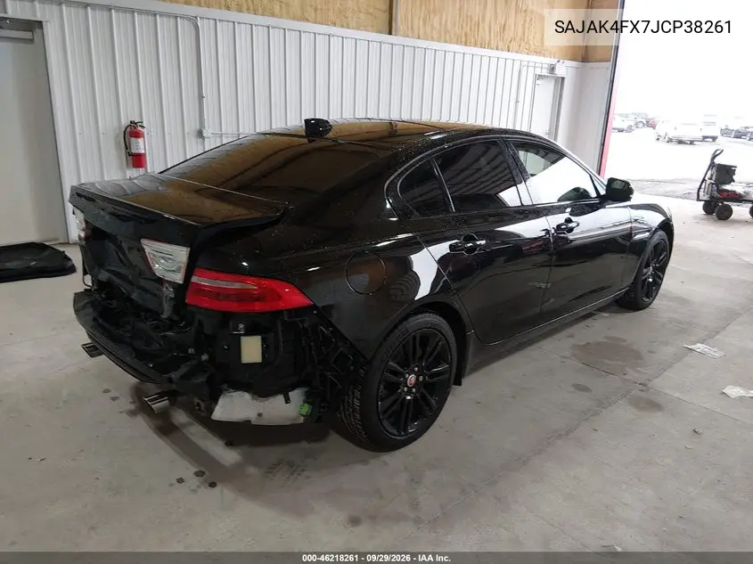 2018 JAGUAR XE VIN SAJAK4FX7JCP38261 — фото 4