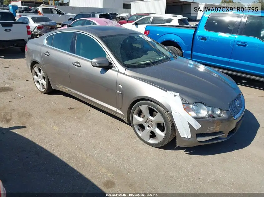 JAGUAR XF 2009, VIN SAJWA07CX91R01795