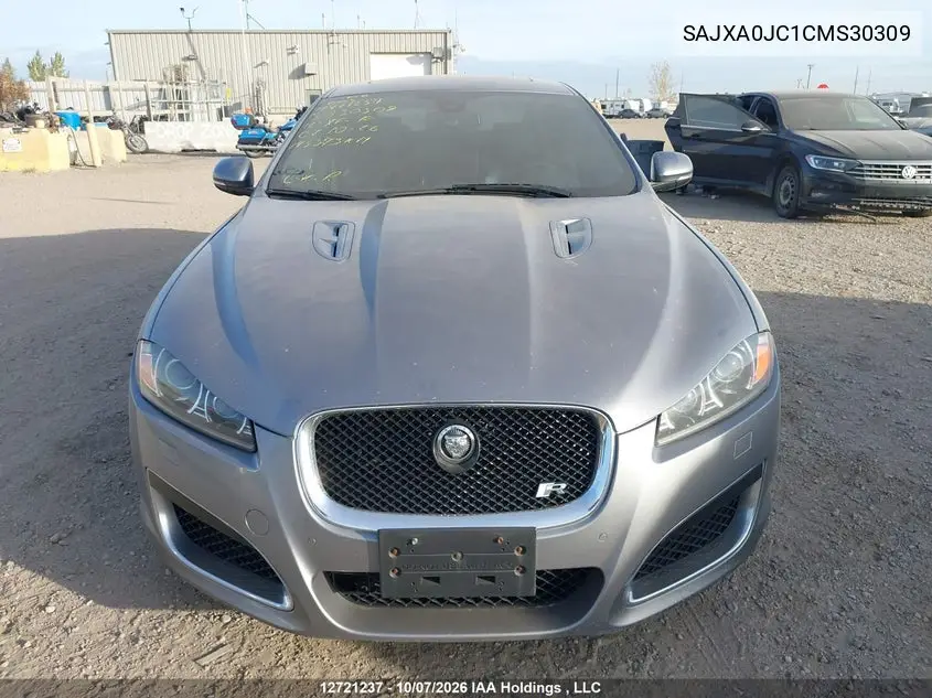 2012 JAGUAR XF VIN SAJXA0JC1CMS30309 — фото 12