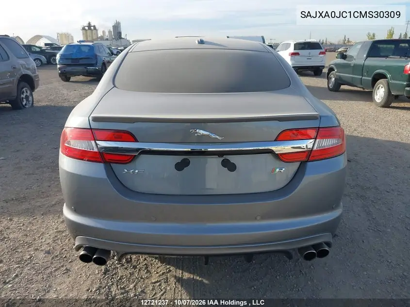 2012 JAGUAR XF VIN SAJXA0JC1CMS30309 — фото 16
