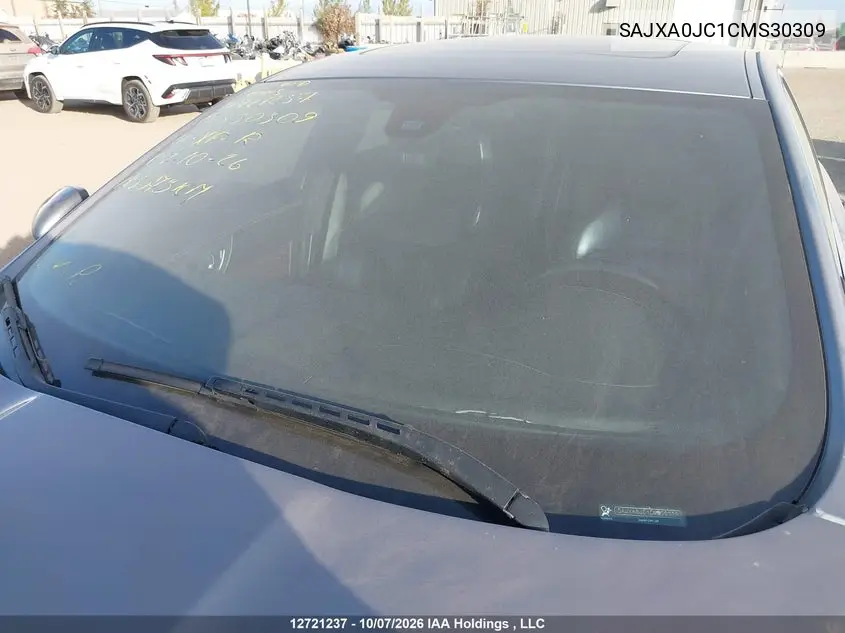 2012 JAGUAR XF VIN SAJXA0JC1CMS30309 — фото 17