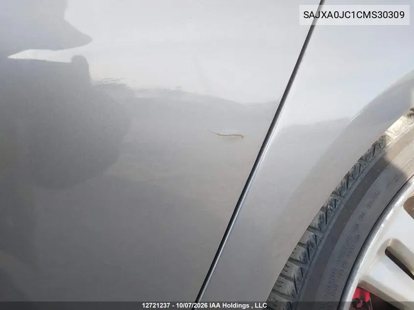 2012 JAGUAR XF VIN SAJXA0JC1CMS30309 — фото 20