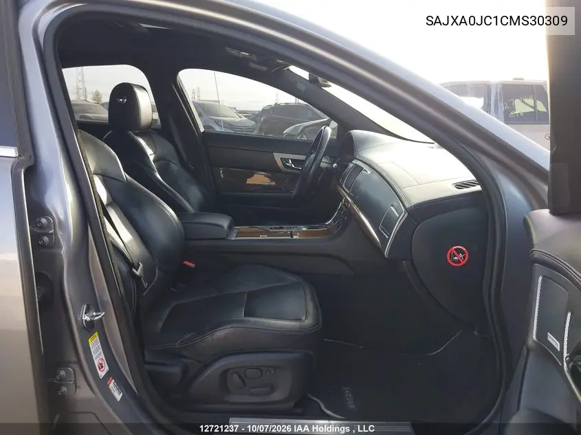 2012 JAGUAR XF VIN SAJXA0JC1CMS30309 — фото 5