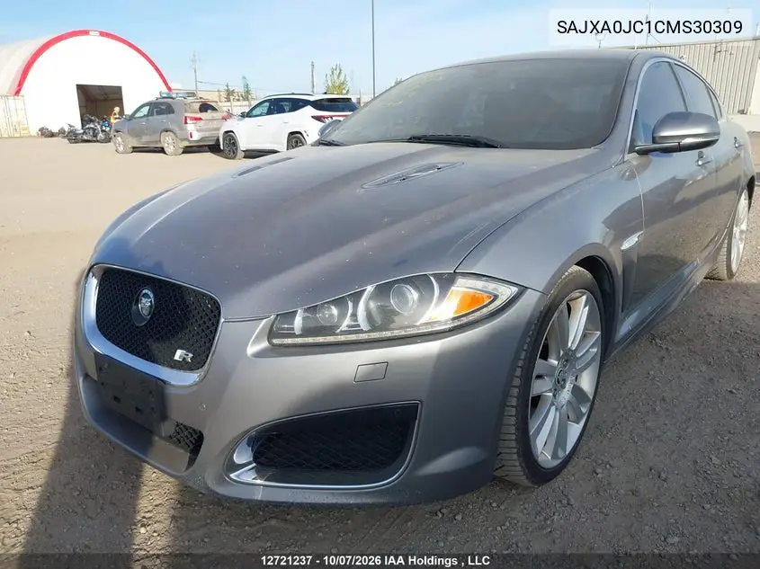 2012 JAGUAR XF VIN SAJXA0JC1CMS30309 — фото 6