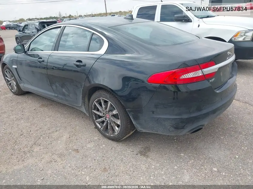 2015 JAGUAR XF VIN SAJWA0FS6FPU57834 — фото 3