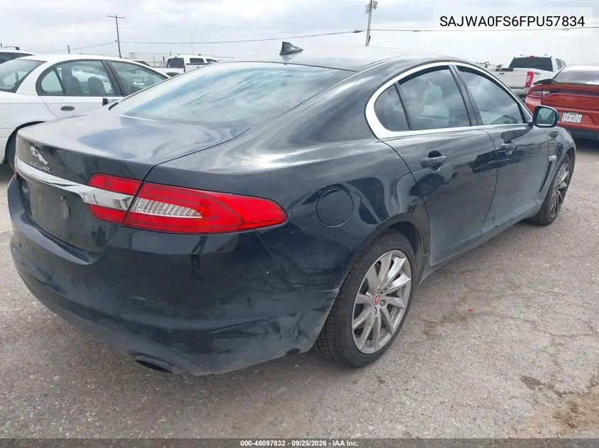 2015 JAGUAR XF VIN SAJWA0FS6FPU57834 — фото 4