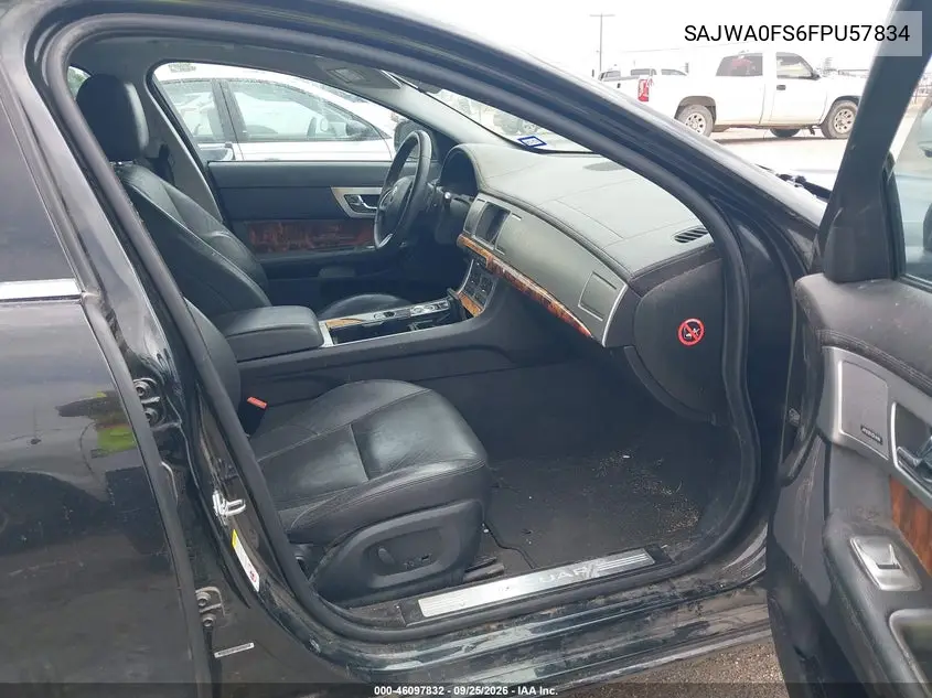 2015 JAGUAR XF VIN SAJWA0FS6FPU57834 — фото 5