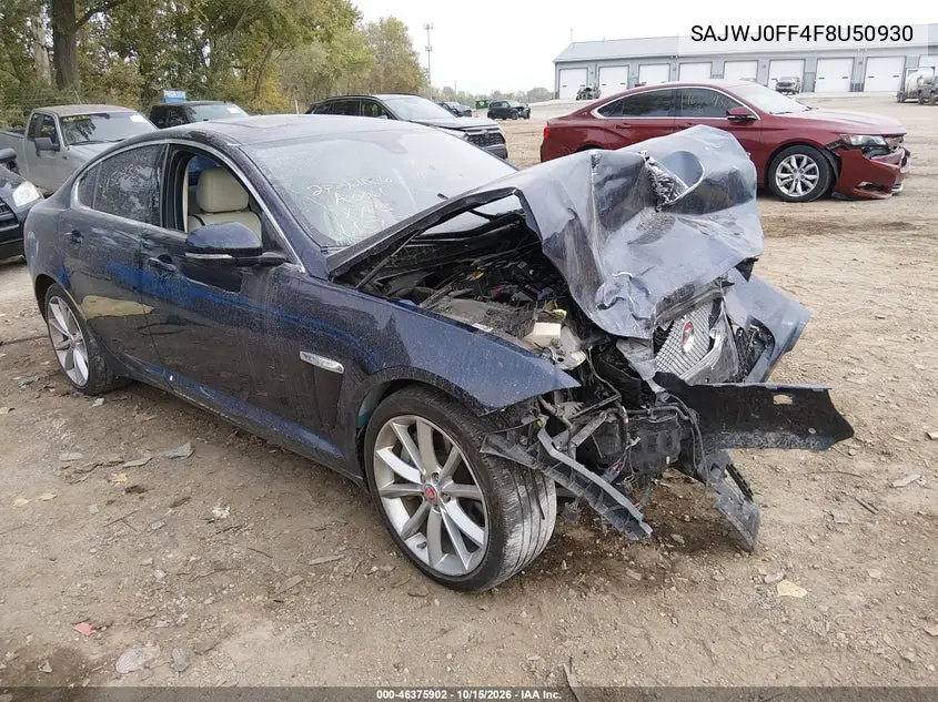 JAGUAR XF 2015, VIN SAJWJ0FF4F8U50930