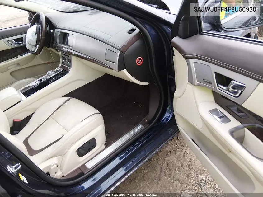 2015 JAGUAR XF VIN SAJWJ0FF4F8U50930 — фото 5