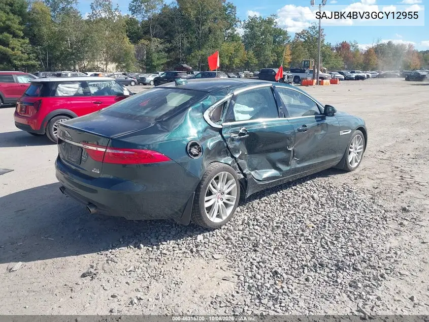 2016 JAGUAR XF VIN SAJBK4BV3GCY12955 — фото 4