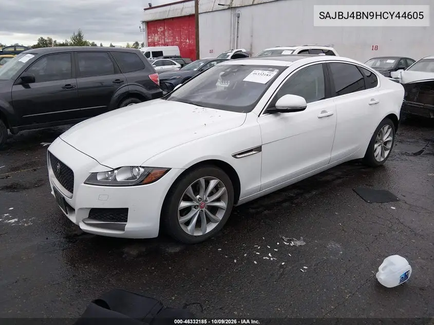 2017 JAGUAR XF VIN SAJBJ4BN9HCY44605 — фото 2