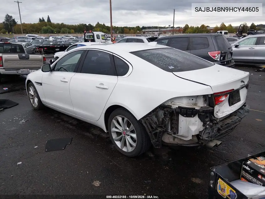 2017 JAGUAR XF VIN SAJBJ4BN9HCY44605 — фото 3
