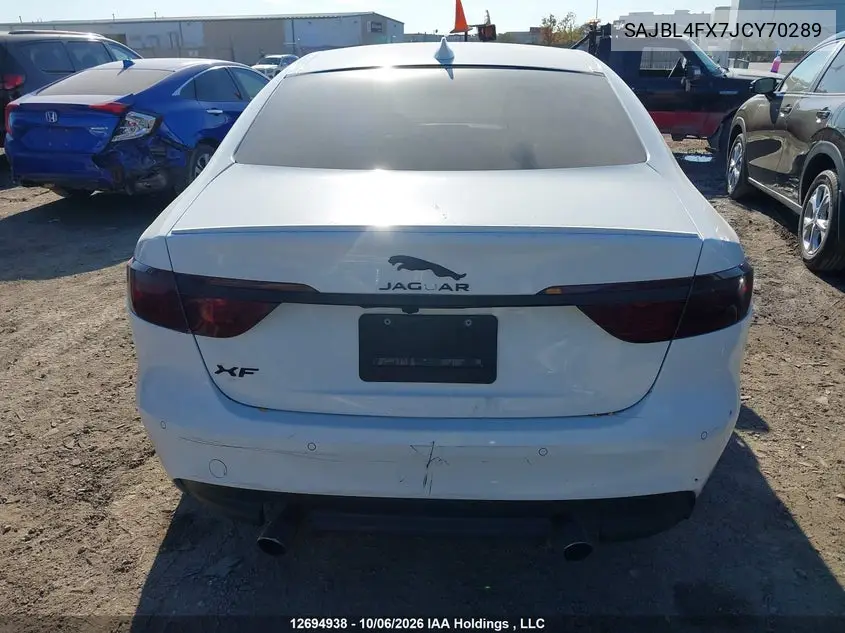 2018 JAGUAR XF VIN SAJBL4FX7JCY70289 — фото 17