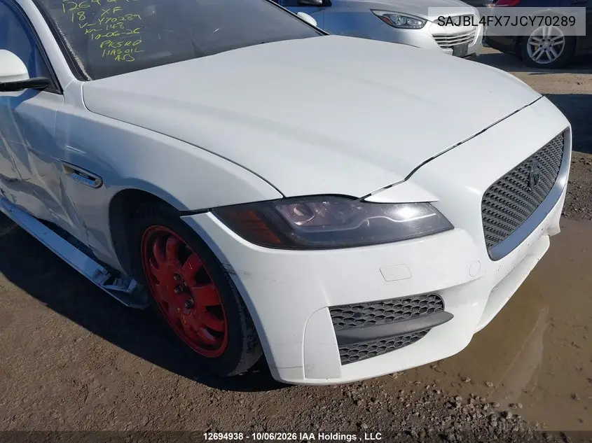 2018 JAGUAR XF VIN SAJBL4FX7JCY70289 — фото 20