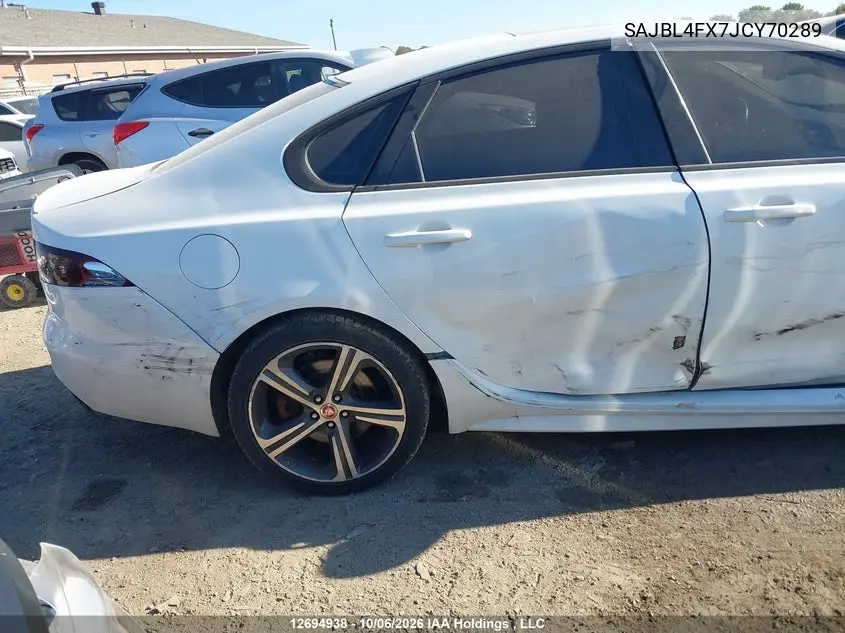 2018 JAGUAR XF VIN SAJBL4FX7JCY70289 — фото 21