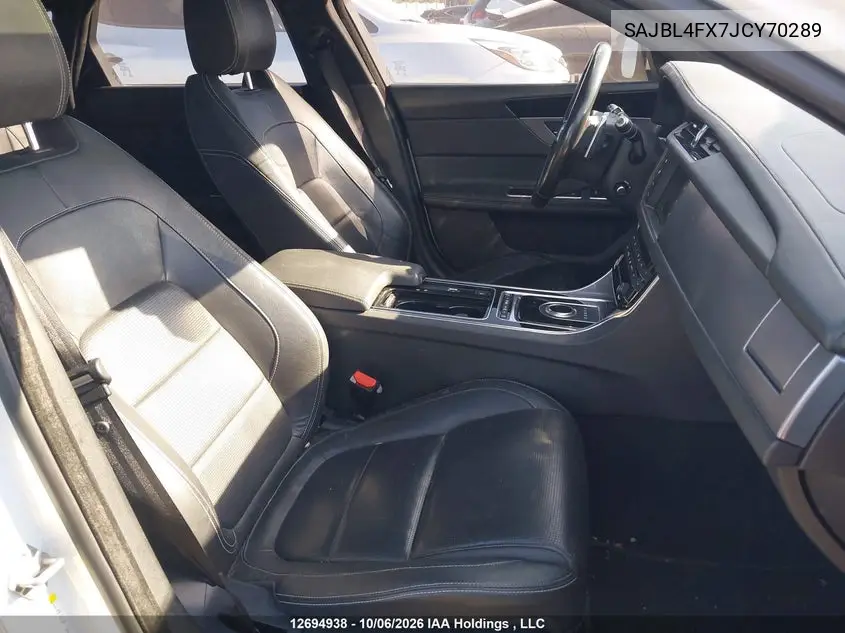2018 JAGUAR XF VIN SAJBL4FX7JCY70289 — фото 5