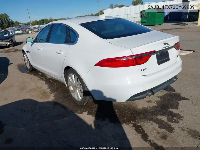 2018 JAGUAR XF VIN SAJBJ4FX7JCY69939 — фото 3