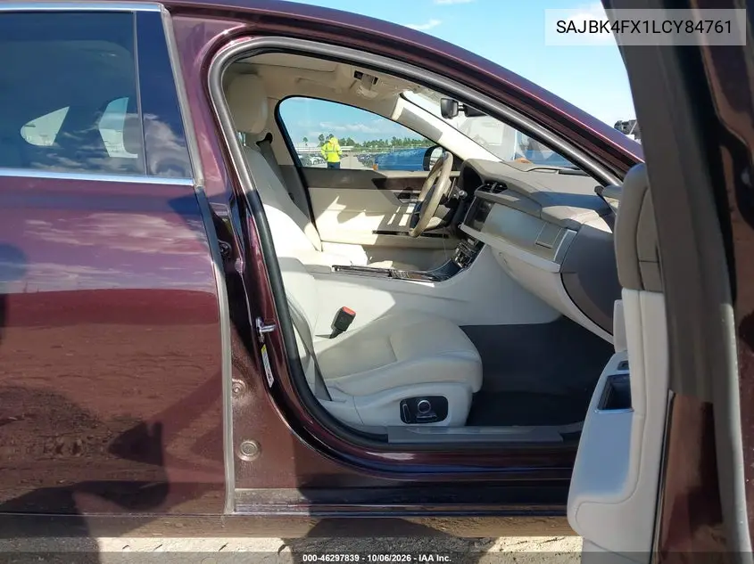 2020 JAGUAR XF VIN SAJBK4FX1LCY84761 — фото 5