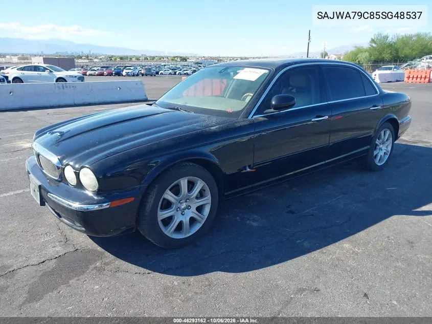 2005 JAGUAR XJ VIN SAJWA79C85SG48537 — фото 2