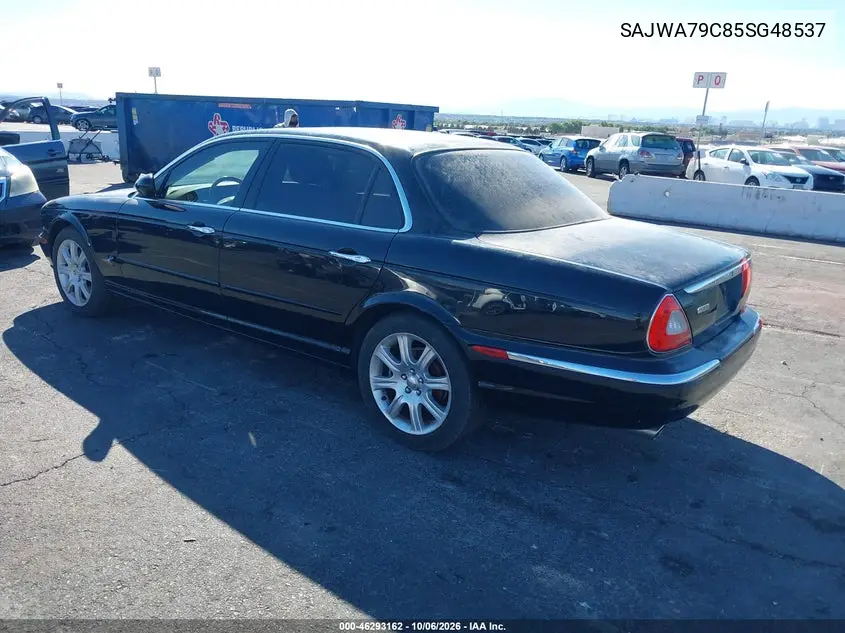 2005 JAGUAR XJ VIN SAJWA79C85SG48537 — фото 3