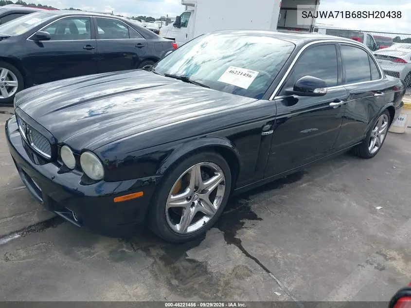 2008 JAGUAR XJ VIN SAJWA71B68SH20438 — фото 2