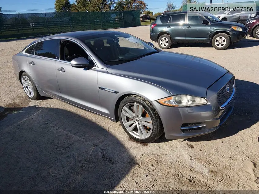 JAGUAR XJ 2011, VIN SAJWA2GB9BLV07556