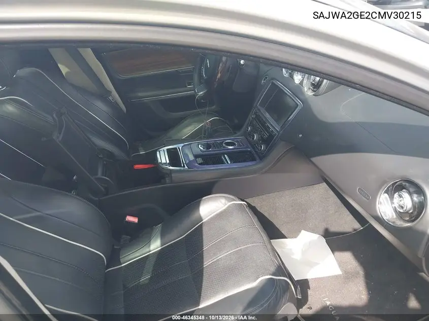 2012 JAGUAR XJ VIN SAJWA2GE2CMV30215 — фото 5