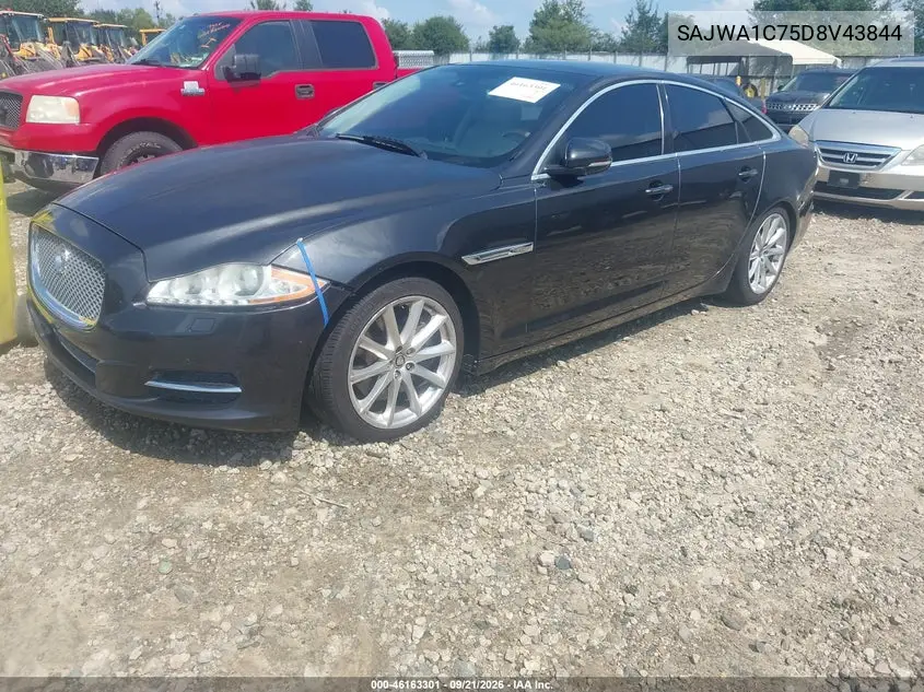 2013 JAGUAR XJ VIN SAJWA1C75D8V43844 — фото 2