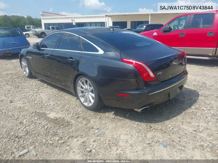 2013 JAGUAR XJ VIN SAJWA1C75D8V43844 — фото 3